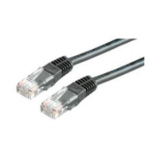 ROLINE UTP CAT5e patch kábel 0,5m, szürke kábel és adapter