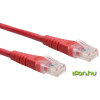 ROLINE UTP CAT6 patch 5m piros