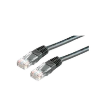 ROLINE UTP CAT6 patch kábel 3m szürke kábel és adapter