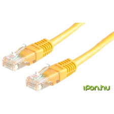 ROLINE UTP Összekötő Sárga 5m 21.15.0562 kábel és adapter