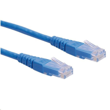 ROLINE UTP patch kábel CAT6 0.3m kék (21.15.1514-50) kábel és adapter