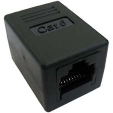 ROLINE Value CAT6 RJ45 UTP lengő toldó Fekete kábel és adapter
