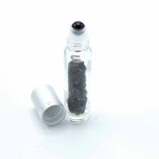  Roll-On Üvegcse 5ml - Fekete Turmalin - Ezüst Színű Kupak gyógyhatású készítmény