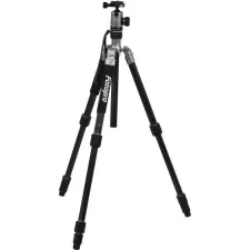  Rollei C5-i állvány + monopod + gömbfej + telefontartó adapter + táska, titánszürke tripod