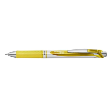 Rollertoll zselés 0.7mm, pentel energel bl77-gx, írásszín sárga toll