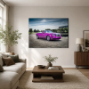  Rolls-Royce Dawn magenta kabrió vászonkép