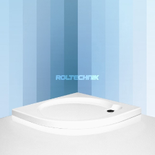  Roltechnik DREAM FLAT Íves, önhordó zuhanytálca 900×900 kád, zuhanykabin
