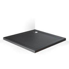  Roltechnik FLAT STONE EFFECT Négyszögletes és téglalap alakú zuhanytálca  antracit kád, zuhanykabin