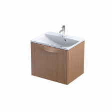 Roltechnik Skagen mosdó tartó szekrény 60cm-es tölgy 59,6x50x45,5 (mosdó nélkül) fürdőszoba bútor