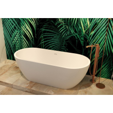  Romantika szabadon álló akril kád 170x75 fekete előlappal kád, zuhanykabin