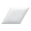  Rombusz alakú bőrpanel, bőr falpanel - Melody-001 Fehér (30.1x17.2 cm)