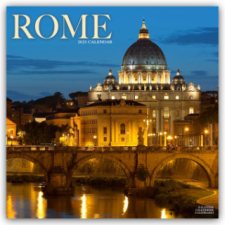 Rome - Rom 2025 - 16-Monatskalender naptár, kalendárium