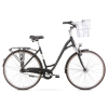 ROMET városi kerékpár Art Deco Lux + kosár 18,0