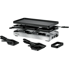 Rommelsbacher RCP Pizza Raclette Elektromos Asztali Grillsütő 1800 Watt - Fekete grillsütő