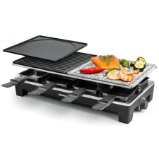 Rommelsbacher RCS 1350 Raclette Grill 1350 W fekete / rozsdamentes acél grillsütő