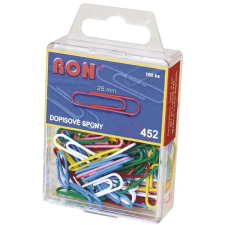 RON 452 28 mm színes - 100 db-os csomag gemkapocs, tűzőkapocs