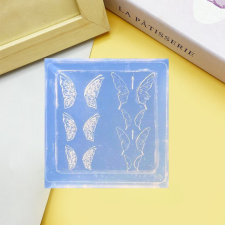 Roniki 3D szilikonforma - pillangó körömdíszítő