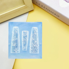 Roniki 3D szilikonforma - virág körömdíszítő