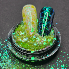 Roniki Colorful galaxy glitter 06 körömdíszítő