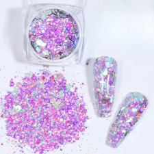 Roniki Fantasy chunky glitter 01 körömdíszítő