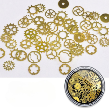 Roniki fém körömdísz #6 körömdíszítő