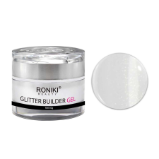 Roniki glitter builder gél - 01 - 40g műköröm zselé