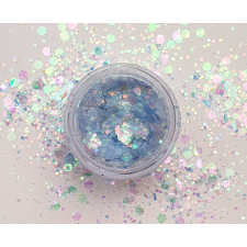 Roniki Irrizáló glitter - kék #4 körömdíszítő