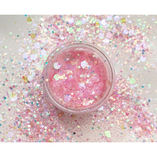 Roniki Irrizáló glitter - rózsaszín #2 körömdíszítő