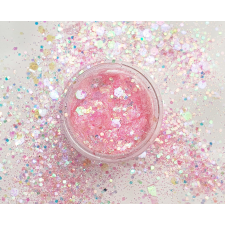 Roniki Irrizáló glitter - rózsaszín #3 körömdíszítő