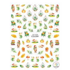 Roniki matrica - öntapadó - őszi körömdíszítő