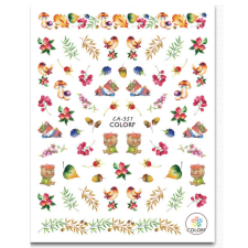 Roniki matrica - öntapadó - őszi körömdíszítő