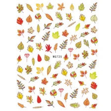 Roniki matrica - öntapadó - őszi körömdíszítő