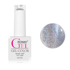 Roniki Mermaid cat eye gél lakk 06 - mágnesezhető lakk zselé
