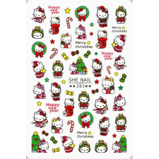 Roniki mesefigurás matrica - öntapadó - Hello Kitty körömdíszítő