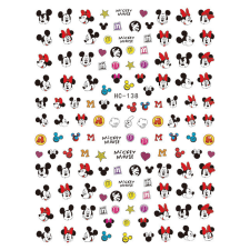 Roniki mesefigurás matrica - öntapadó - Mickey körömdíszítő