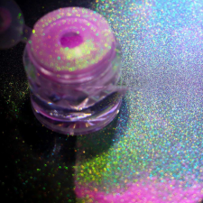 Roniki neon holographic chrome - #8 krómpor körömdíszítő