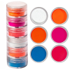 Roniki neon pigmentpor szett - D - 6db