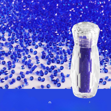 Roniki pixie - 1,2mm - 4000db - sötétkék körömdíszítő