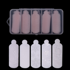 Roniki szilikonforma dual form tipphez - 5 típus körömdíszítő