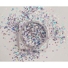 Roniki színes mini glitter #6 körömdíszítő