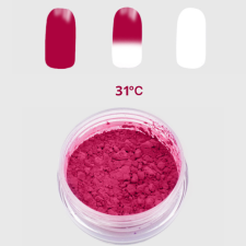 Roniki thermocromic pigmentpor - hőre színváltó - pink körömdíszítő