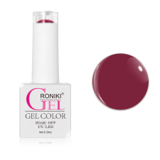 Roniki Warm winter széria - 02 burgundy gél lakk lakk zselé