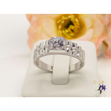  Ronita antiallergén white köves gyűrű különleges oldalmintával gyűrű