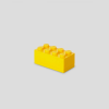 Room Copenhagen Mini tárolódoboz 8-es lego kocka formájú sárga