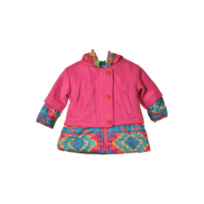 Rosalita rózsaszín bébi lány téli kabát – 3-6 hónap