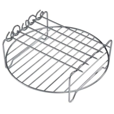 Rosberg Grill nyárssal az Air Fryer Rosberg Premium RP51980BG-hez, 18 cm, Inox kerti sütés és főzés