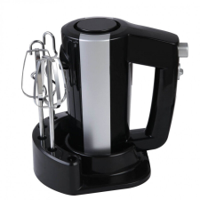 Rosberg R51110K mixer, 300 W, 5 sebesség + turbó, tartozék állvány, fekete kézi mixer