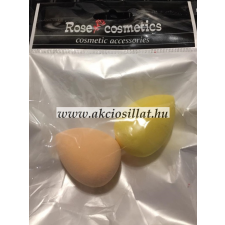  Rose Cosmetics Kozmetikai szivacs 2 db-os színes csepp alakú smink kiegészítő