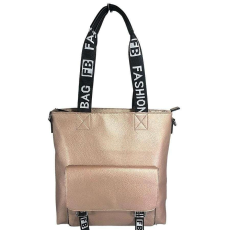  Rose gold osztott nagyméretű műbőr válltáska 21030