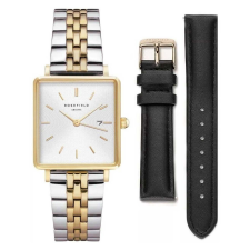 Rosefield QVSGD-Q013 The Boxy Ladies 26mm 3ATM, női karóra